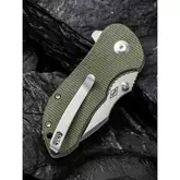 Ніж складаний кишеньковий Civivi Gordo, (6.4 см) D2 / Micarta оливковий — Photo 31