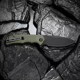 Ніж складаний туристичний Civivi Praxis, (9.5 см) 9Cr18MoV / G10 зелений — Photo 17