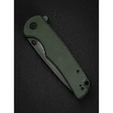 Ніж складаний туристичний Sencut Praktisk, (9.1 см) 9Cr18MoV / Micarta темно-зелений — Photo 28