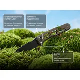 Ніж складаний туристичний Weknife Dressytak (8.6 см) Bohler M390 / Titanium бронзовий — Photo 26
