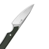 Нож фиксированный карманный Civivi High Grass Field Knife (7,4 см) 14C28N / Micarta зеленый с чехлом — Photo 21