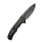 Ніж складаний туристичний Civivi Praxis, (9.5 см) Damascus / Aluminum чорний — Photo 10