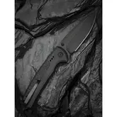 Ніж складаний туристичний Civivi Sentinel Strike II, (9.4 см) Nitro-V / Aluminum &amp; FRN чорний — Photo 29