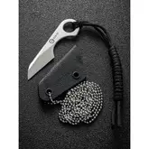 Нож фиксированный тактический Civivi Gramis, (2.6 см) 14C28N серый — Photo 28