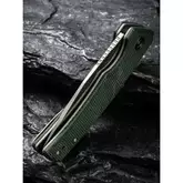 Ніж складаний кишеньковий Civivi Regulatron, (7.6 см) Nitro-V / Micarta темно-зелений — Photo 32