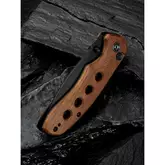 Ніж складаний кишеньковий Civivi Triptych, (7.6 см) 14C28N / Guibourtia Wood — Photo 32