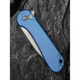 Нож складной карманный Civivi Elementum II, (7.5 см) Nitro-V / Aluminum синий — Photo 31