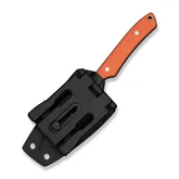 Ніж фіксований кишеньковий Civivi High Grass Field Knife (7,4 см) 14C28N / G10 помаранчевий з чохлом — Photo 18