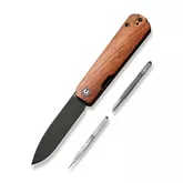 Ніж складаний кишеньковий Civivi Sendy, (7.2 см) Nitro-V / Guibourtia Wood — Photo 20