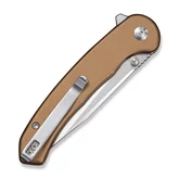 Нож складной туристический Sencut Ingot (8.2 см) D2 / Aluminum коричневый — Photo 13