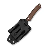 Нож фиксированный карманный Civivi High Grass Field Knife (7,4 см) 14C28N / Wood дерево с чехлом — Photo 19