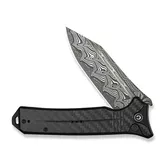 Нож складной туристический Civivi Neurohaptic, (9.5 см) Damascus / Carbon Fiber &amp; G10 — Photo 20