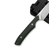 Нож фиксированный карманный Civivi High Grass Field Knife (7,4 см) 14C28N / Micarta зеленый с чехлом — Photo 20
