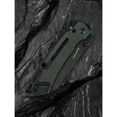 Ніж складаний тактичний Civivi Buster FG, (10.7 см) Nitro-V / Micarta темно-зелений — Photo 31