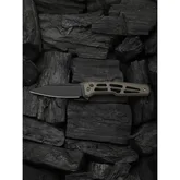 Ніж складаний туристичний Weknife Dressytak (8.6 см) Bohler M390 / Titanium бронзовий — Photo 22