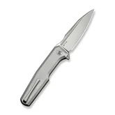 Нож складной туристический Weknife Dressytak (8.6 см) Bohler M390 / Titanium серый — Photo 15