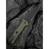 Ніж складаний туристичний Civivi Neurohaptic, (9.5 см) Nitro-V / G10 темно-зелений — Photo 26