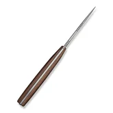 Нож фиксированный карманный Civivi High Grass Field Knife (7,4 см) 14C28N / Wood дерево с чехлом — Photo 14