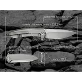 Ніж складаний Weknife Acuminal WE23070-2 — Photo 43