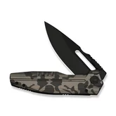Нож складной туристический Weknife Reveille (9.7 см) Bohler M390 / Titanium песочно-бежевый — Photo 15