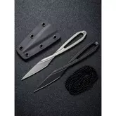 Нож фиксированный тактический Civivi D-Art, D2 (12.5 см) черный — Photo 24