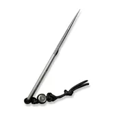 Ніж фіксований тактичний Civivi Circulus, (5 см) 10Cr15CoMoV сірий з бусиною з титану 6AL4V — Photo 15