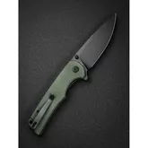 Ніж складаний туристичний Sencut Praktisk, (9.1 см) 9Cr18MoV / Micarta темно-зелений — Photo 26