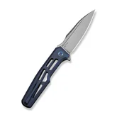 Нож складной туристический Weknife Dressytak (8.6 см) Bohler M390 / Titanium синий — Photo 15