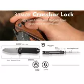 Ніж складаний кишеньковий Civivi Yonder, (7.3 см) Damascus / Guibourtia Wood — Photo 25