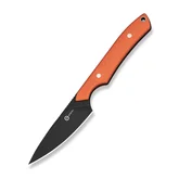 Ніж фіксований кишеньковий Civivi High Grass Field Knife (7,4 см) 14C28N / G10 помаранчевий з чохлом — Photo 11