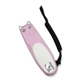 Нож складной карманный Civivi Purr, (4.65 см) Nitro-V / G10 розовый/белый — Photo 11
