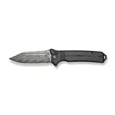 Нож складной туристический Civivi Neurohaptic, (9.5 см) Damascus / Carbon Fiber &amp; G10 — Photo 25