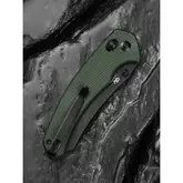 Ніж складаний туристичний Civivi Sixgill, (8.7 см) Nitro-V / Micarta темно-зелений — Photo 31