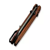 Ніж складаний кишеньковий Civivi Yonder, (7.3 см) Damascus / Guibourtia Wood — Photo 19