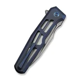 Нож складной туристический Weknife Dressytak (8.6 см) Bohler M390 / Titanium синий — Photo 18