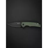 Ніж складаний туристичний Sencut Praktisk, (9.1 см) 9Cr18MoV / Micarta темно-зелений — Photo 31