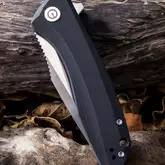 Ніж складаний туристичний Civivi Baklash, (8.9 см) 9Cr18MoV / G10 синій — Photo 12