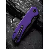 Ніж складаний туристичний Civivi Brazen, (8.8 см) D2 / G10 фіолетовий — Photo 28