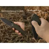 Ніж складаний туристичний Civivi Placoid, (9.3 см) 14C28N / G10 темно-зелений — Photo 24