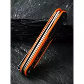 Ніж складаний кишеньковий Civivi KwaiQ , (7.6 см) Nitro-V / G10 чорно-помаранчевий — Photo 33
