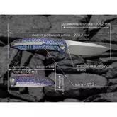 Ніж складаний Weknife Acuminal WE23070-4 — Photo 43