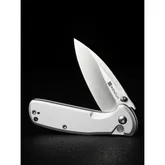 Ніж складаний кишеньковий Sencut ArcBlast, (7.6 см) 9Cr18MoV / Aluminum сірий — Photo 24