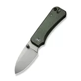 Ніж складаний кишеньковий Civivi Baby Banter, (5.9 см) Nitro-V / Micarta зелений — Photo 8