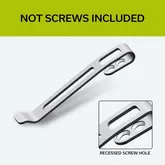 Кліпса кишенькова сталева Civivi без гвинтів CA-05B-V1 — Photo 4