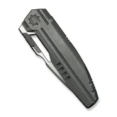 Нож складной туристический Weknife Reveille (9.7 см) Bohler M390 / Titanium оливково-серый — Photo 16