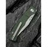 Ніж складаний кишеньковий Civivi Clingman, (7.6 см) Nitro-V / Micarta темно-зелений — Photo 31