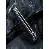 Ніж складаний кишеньковий Civivi Elementum, (7.5 см) Damascus / Carbon Fiber &amp; G10 — Photo 27