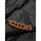 Ніж складаний кишеньковий Civivi Triptych, (7.6 см) 14C28N / Guibourtia Wood — Photo 29