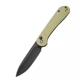 Ніж складаний туристичний Civivi Elementum Pocket, (8.9 см) 14C28N / Micarta оливковий — Photo 9