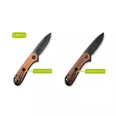 Ніж складаний кишеньковий Civivi Elementum, (7.5 см) D2 / Guibourtia Wood — Photo 27